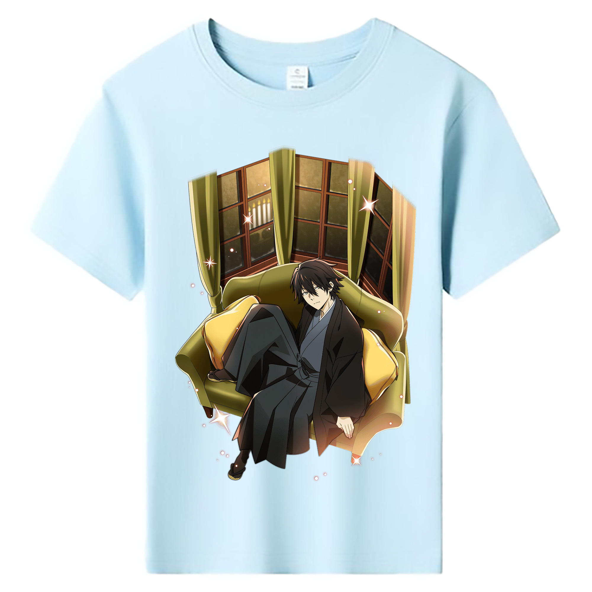 （画像用） 文豪ストレイドッグス Bungo Stray Dogs 綿100％キッズTシャツ（フロントプリント）
